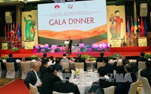 Dîner en l’honneur des participants aux CLMV, ACMECS 7 et WEF-Mékong - ảnh 1